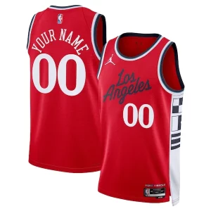 LA Clippers Jordan Brand Unisex 2024/25 Custom Swingman Jersey Statement Edition Unique Red - Livraison gratuite - Économisez sur les frais d'expédition