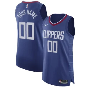 LA Clippers Nike 2020/21 Authentic Custom Jersey Notable Blue Icon Edition - Pour les amateurs de basketball passionnés - Livraison rapide