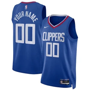 LA Clippers Nike Unisex Swingman Custom Jersey Premium Royal Icon Edition - Vêtement de fan emblématique - Montrez votre amour pour l'équipe