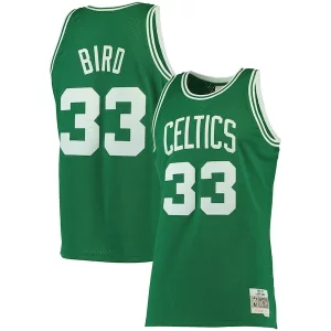 Larry Bird Boston Celtics 1985/86 Big & Tall Personalisable Hardwood Classics Swingman Jersey Kelly Green - Livraison gratuite - Économisez sur les frais d'expédition