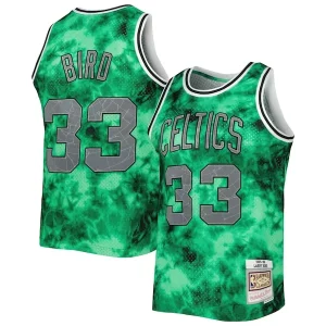 Larry Bird Boston Celtics 1985/86 Galaxy Swingman Élégant Jersey Kelly Green - Idéal pour les collectionneurs - Qualité premium garantie