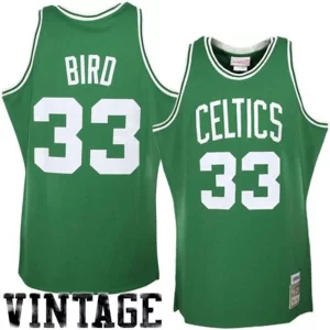 Larry Bird Boston Celtics 1985/86 Hardwood Classics Authentic Jersey Kelly Green Superbe - Promotion limitée - Profitez de la réduction avant qu'elle ne soit terminée