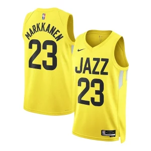 Lauri Markkanen Utah Jazz Nike Unisex Swingman Jersey Distingué Icon Edition Gold - Giftez-le à un fan dévoué - Livraison en temps pour les fêtes