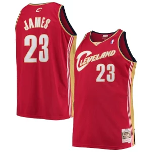 LeBron James Cleveland Cavaliers Captivant 2003/04 Big & Tall Hardwood Classics Swingman Jersey Red - Offre d'achat groupé - Achetez avec vos amis et économisez