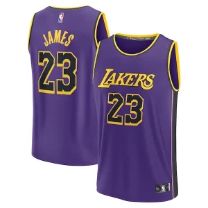 LeBron James Los Angeles Lakers Youth Fast Break Replica Player Jersey Sophistiqué Statement Edition Purple - Offre d'achat groupé - Achetez avec vos amis et économisez