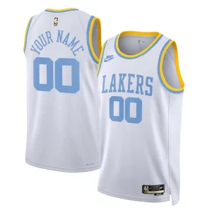 Los Angeles Lakers Unique Nike Unisex 2022/23 Custom Swingman Jersey Classic Edition White - Giftez-le à un fan dévoué - Livraison en temps pour les fêtes