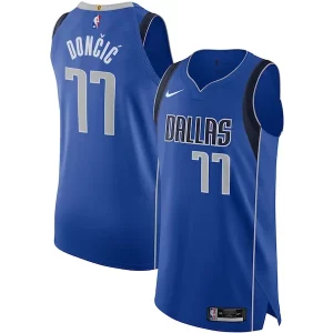 Luka Dončić Dallas Mavericks Nike Authentic Jersey Association Moderne Edition Blue - Pour les amateurs de basketball passionnés - Livraison rapide