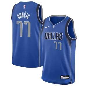 Luka Dončić Dallas Mavericks Nike Youth Swingman Jersey Icon Dashing Edition Blue - Livraison gratuite - Économisez sur les frais d'expédition