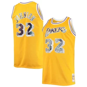 Magic Johnson Los Angeles Moderne Lakers Big & Tall 1984/85 NBA 75th Anniversary Diamond Swingman Jersey Gold - Collectionner ce maillot rare - Augmentez la valeur de votre collection