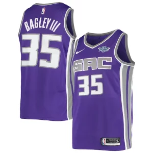 Marvin Bagley III Sacramento Kings Nike Swingman Tendance Team Player Jersey Icon Edition Purple - Pour les fans de la ligue - Un maillot authentique de la compétition
