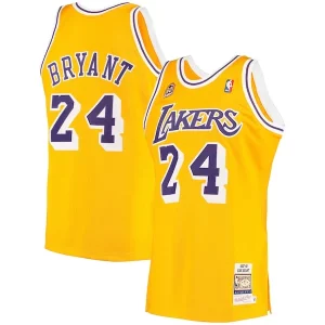 Men's Los Angeles Lakers Kobe Notable Bryant Gold 2007 Hardwood Classics Authentic Jersey - Offre d'achat groupé - Achetez avec vos amis et économisez
