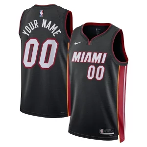 Miami Heat Nike Unisex Swingman Classique Custom Jersey Black Icon Edition - Pour les amateurs de basketball passionnés - Livraison rapide