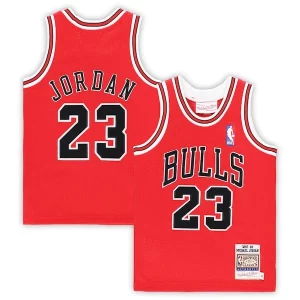 Michael Jordan Chicago Admirable Bulls Toddler 1997/98 Hardwood Classics Authentic Jersey Red/Black/White - Offre d'achat groupé - Achetez avec vos amis et économisez
