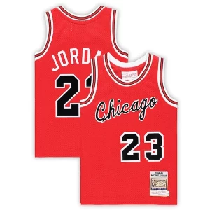 Michael Jordan Chicago Bulls Toddler Hardwood Classics 1984/85 Classique Authentic Swingman Jersey Red - Dernières unités - Ne manquez pas cette opportunité