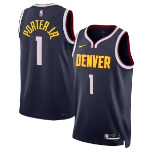 Michael Notable Porter Jr. Denver Nuggets Nike Unisex Swingman Jersey Icon Edition Navy - Vêtement de fan emblématique - Montrez votre amour pour l'équipe