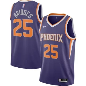Mikal Admirable Bridges Phoenix Suns Nike 2020/21 Swingman Player Jersey Icon Edition Purple - Garantie satisfaction - Si vous n'êtes pas satisfait
