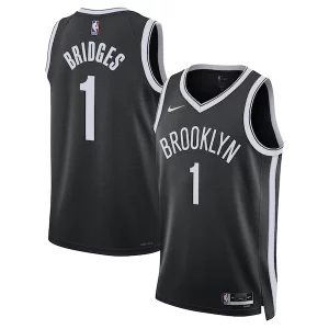 Mikal Bridges Brooklyn Nets Nike Unisex Swingman Jersey Commémoratif Icon Edition Black - Livraison gratuite - Économisez sur les frais d'expédition