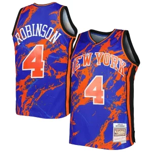 Nate Robinson New Magnifique York Knicks 2005/06 Hardwood Classics Marble Swingman Jersey Blue - Style contemporain - Restez à la mode avec ce maillot