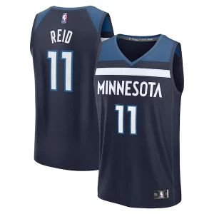 Naz Reid Minnesota Stylish Timberwolves Fast Break Replica Player Jersey Icon Edition Navy - Maillot de marque reconnue - Faites confiance à la qualité