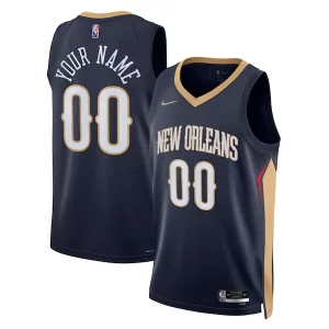 New Orleans Pelicans Nike 2021/22 Diamond Notable Swingman Custom Jersey Icon Edition Navy - Collectionner ce maillot rare - Augmentez la valeur de votre collection