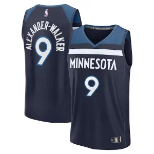 Nickeil Alexander Walker Minnesota Timberwolves Fast Break Exquisite Replica Player Jersey Icon Edition Navy - Événement exclusif - Soyez l'un des premiers à avoir ce maillot