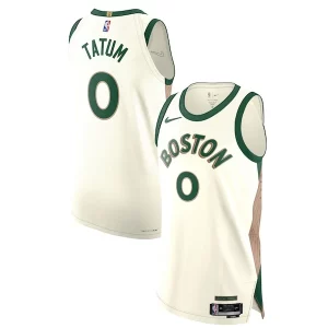 Nike Jayson Tatum Boston Celtics Authentic Jersey City Haut de gamme Edition White - Nouvelle arrivée - Êtes-vous prêt pour la saison ?