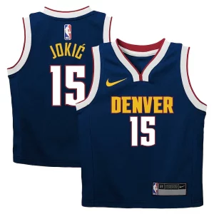 Nikola Jokic Denver Tendance Nuggets Nike Toddler Swingman Player Jersey Icon Edition Navy - Édition commemorative - Souvenez-vous des moments inoubliables