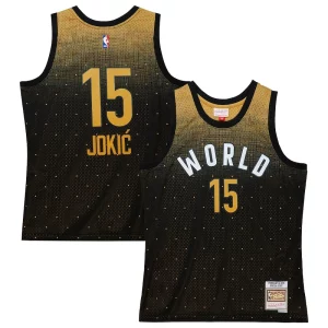 Nikola Jokic Team World 2016 Hardwood Splendide Classics Rising Stars Swingman Jersey Black - Idéal pour les collectionneurs - Qualité premium garantie