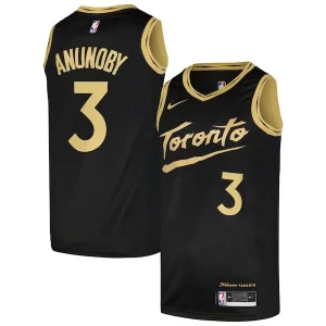 OG Anunoby Tendance Toronto Raptors Nike Swingman Player Jersey City Edition Black - Livraison gratuite - Économisez sur les frais d'expédition