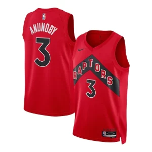 OG Anunoby Toronto Raptors Nike Unisex Swingman Jersey Icon Edition Prime Red - Garantie satisfaction - Si vous n'êtes pas satisfait