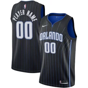 Orlando Magic Nike 2020/21 Swingman Custom Jersey Icon Edition Black/White Admirable - Maillot authentique - Reproduit avec soin