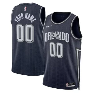 Orlando Magic Nike Incontournable Unisex 2023/24 Custom Swingman Jersey Navy City Edition - Parfait pour le match jour - Montrez votre support avec style