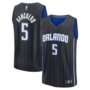 Paolo Banchero Orlando Magic Fast Break Replica Player Jersey Icon Edition Moderne Black - Livraison gratuite - Économisez sur les frais d'expédition