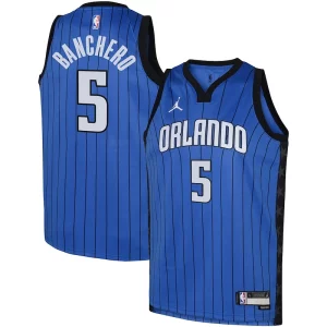 Paolo Banchero Orlando Magic Jordan Brand Youth Haut de gamme Swingman Jersey Statement Royal - Idéal pour les soirées de sport - Montrez votre style