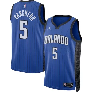 Paolo Unique Banchero Orlando Magic Jordan Brand Unisex Swingman Jersey Statement Edition Blue - Collectionner ce maillot rare - Augmentez la valeur de votre collection
