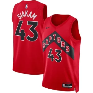 Pascal Siakam Toronto Charming Raptors Nike Unisex Swingman Jersey Icon Edition Red - Pour les fans de la ligue - Un maillot authentique de la compétition