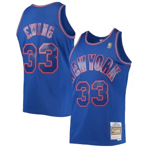 Patrick Ewing New York Knicks 1996/97 Hardwood Classics Swingman Exquisite Jersey Blue - Confort et style combinés - Pour un look exceptionnel