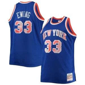 Patrick Ewing New York Knicks Big & Tall 1991/92 NBA 75th Anniversary Diamond Classique Swingman Jersey Blue - Pour les amateurs de basketball passionnés - Livraison rapide