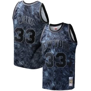 Patrick Ewing New York Superbe Knicks Hardwood Classics 1991/92 Tie Dye Swingman Jersey Black - Nouvelle arrivée - Êtes-vous prêt pour la saison ?
