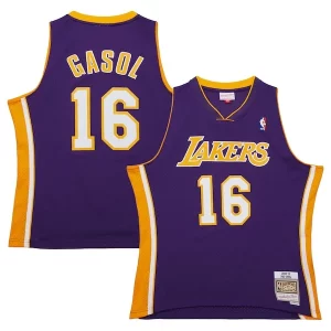 Pau Gasol Los Angeles Lakers 2009/10 Hardwood Exceptionnel Classics Swingman Jersey Purple - Collectionner ce maillot rare - Augmentez la valeur de votre collection