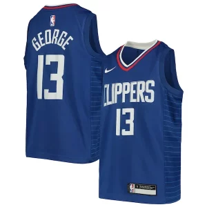 Paul George LA Clippers Nike Youth Swingman Jersey Icon Luxueux Edition Royal - Style contemporain - Restez à la mode avec ce maillot