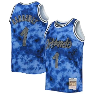 Penny Hardaway Orlando Magic 1994/95 Galaxy Swingman Luxueux Jersey Blue - Édition commemorative - Souvenez-vous des moments inoubliables