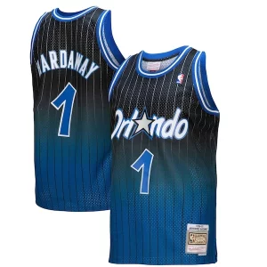 Penny Hardaway Orlando Magic Stylish 1994/95 Hardwood Classics Fadeaway Swingman Player Jersey Royal/Black - Maillot de championnat - Revivez les victoires glorieuses