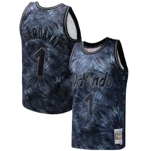 Penny Hardaway Prime Orlando Magic Hardwood Classics 1984/85 Tie Dye Swingman Jersey Black - Fait à la main - Un produit unique et de qualité