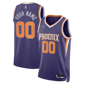 Phoenix Suns Commémoratif Nike 2021/22 Diamond Swingman Custom Jersey Icon Edition Purple - Pour les amateurs de basketball passionnés - Livraison rapide