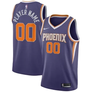 Phoenix Suns Nike 2020/21 Uniques Swingman Custom Jersey Icon Edition Purple - Parfait pour le match jour - Montrez votre support avec style