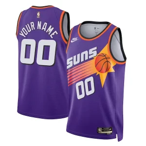 Phoenix Suns Nike Unisex 2022/23 Stylish Custom Swingman Jersey Classic Edition Purple - Stock limité - Commandez vite votre maillot exclusif