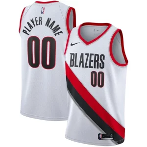Portland Haut de gamme Trail Blazers Nike 2020/21 Swingman Custom Jersey Association Edition White - Garantie satisfaction - Si vous n'êtes pas satisfait