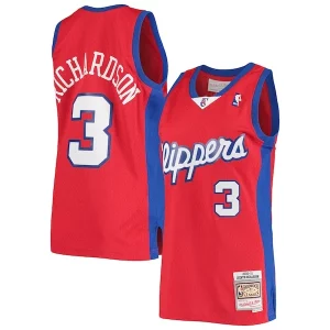 Quentin Richardson LA Clippers 2000/01 Hardwood Classics Swingman Personalisable Jersey Red - Fait à la main - Un produit unique et de qualité