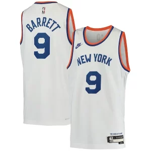 RJ Barrett New Haut de gamme York Knicks Nike Youth 2021/22 Swingman Player Jersey Classic Edition White - Collectionner ce maillot rare - Augmentez la valeur de votre collection